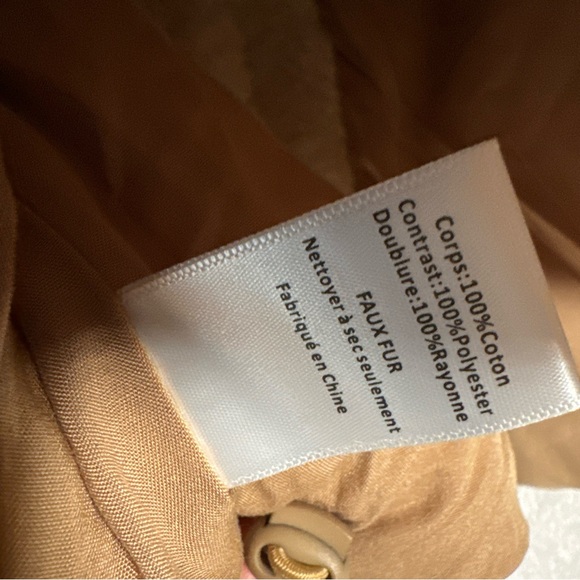 ASTR the Label tan winter coat SZ:small - Picture 8 of 10